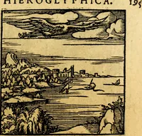 Picture 154 of 179 from Ori Apollonis Niliaci, de sacris notis & sculpturis libri duo, vbi ad fidem vetudti codicis manu scripti restituta sunt loca permulta, corrupta ante ac deplorata (1551), leaf 222