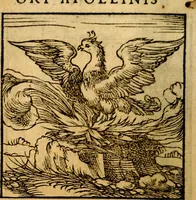 An illustration from Ori Apollonis Niliaci, de sacris notis & sculpturis libri duo, vbi ad fidem vetudti codicis manu scripti restituta sunt loca permulta, corrupta ante ac deplorata (1551)