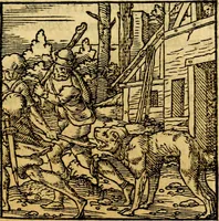 An illustration from Ori Apollonis Niliaci, de sacris notis & sculpturis libri duo, vbi ad fidem vetudti codicis manu scripti restituta sunt loca permulta, corrupta ante ac deplorata (1551)