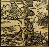 An illustration from Ori Apollonis Niliaci, de sacris notis & sculpturis libri duo, vbi ad fidem vetudti codicis manu scripti restituta sunt loca permulta, corrupta ante ac deplorata (1551)