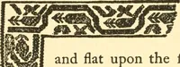 An illustration from The oriental rug; a monograph on eastern rugs and carpets, saddle-bags, mats & pillows, with a consideration of kinds and classes, types borders, figures, dyes, symbols, etc., together with some practical advice to collectors (1909)