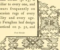 Picture 9 of 20 from The oriental rug; a monograph on eastern rugs and carpets, saddle-bags, mats & pillows, with a consideration of kinds and classes, types borders, figures, dyes, symbols, etc., together with some practical advice to collectors (1909), leaf 48