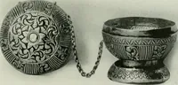 Picture 76 of 182 from Oriental silverwork, Malay and Chinese, with over 250 original illustrations; a handbook for connoisseurs, collectors, students and silversmiths (1910), leaf 120