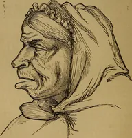 An illustration from An original and illustrated physiological and physiognomical chart (1873)