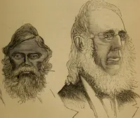 An illustration from An original and illustrated physiological and physiognomical chart (1873)