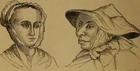 An illustration from An original and illustrated physiological and physiognomical chart (1873)