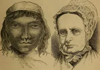 An illustration from An original and illustrated physiological and physiognomical chart (1873)