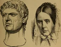 An illustration from An original and illustrated physiological and physiognomical chart (1873)