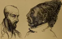 An illustration from An original and illustrated physiological and physiognomical chart (1873)