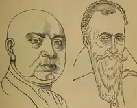 An illustration from An original and illustrated physiological and physiognomical chart (1873)