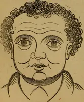 An illustration from An original and illustrated physiological and physiognomical chart (1873)