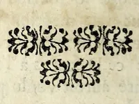An illustration from Origine des ornemens des armoiries (1680)