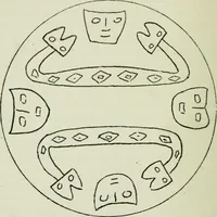 An illustration from The origin and evolution of freemasonry connected with the origin and evolution of the human race (1920)