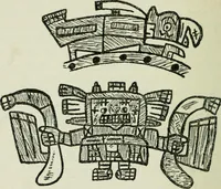 An illustration from The origin and evolution of freemasonry connected with the origin and evolution of the human race (1920)