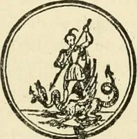 An illustration from Origin and history of the American flag and of the naval and yacht-club signals, seals and arms, and principal national songs of the United States, with a chronicle of the symbols, standards, banners, and flags of ancient and modern nations (1917)