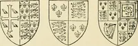 An illustration from Origin and history of the American flag and of the naval and yacht-club signals, seals and arms, and principal national songs of the United States, with a chronicle of the symbols, standards, banners, and flags of ancient and modern nations (1917)