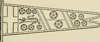 An illustration from Origin and history of the American flag and of the naval and yacht-club signals, seals and arms, and principal national songs of the United States, with a chronicle of the symbols, standards, banners, and flags of ancient and modern nations (1917)