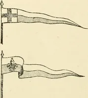 An illustration from Origin and history of the American flag and of the naval and yacht-club signals, seals and arms, and principal national songs of the United States, with a chronicle of the symbols, standards, banners, and flags of ancient and modern nations (1917)