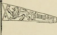 An illustration from Origin and history of the American flag and of the naval and yacht-club signals, seals and arms, and principal national songs of the United States, with a chronicle of the symbols, standards, banners, and flags of ancient and modern nations (1917)