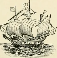 An illustration from Origin and history of the American flag and of the naval and yacht-club signals, seals and arms, and principal national songs of the United States, with a chronicle of the symbols, standards, banners, and flags of ancient and modern nations (1917)