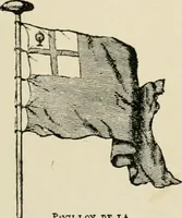 An illustration from Origin and history of the American flag and of the naval and yacht-club signals, seals and arms, and principal national songs of the United States, with a chronicle of the symbols, standards, banners, and flags of ancient and modern nations (1917)