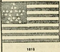 An illustration from Origin and history of the American flag and of the naval and yacht-club signals, seals and arms, and principal national songs of the United States, with a chronicle of the symbols, standards, banners, and flags of ancient and modern nations (1917)