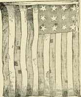 An illustration from Origin and history of the American flag and of the naval and yacht-club signals, seals and arms, and principal national songs of the United States, with a chronicle of the symbols, standards, banners, and flags of ancient and modern nations (1917)