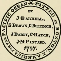 An illustration from Origin and history of the American flag and of the naval and yacht-club signals, seals and arms, and principal national songs of the United States, with a chronicle of the symbols, standards, banners, and flags of ancient and modern nations (1917)