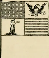 An illustration from Origin and history of the American flag and of the naval and yacht-club signals, seals and arms, and principal national songs of the United States, with a chronicle of the symbols, standards, banners, and flags of ancient and modern nations (1917)