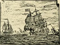 An illustration from Origin and history of the American flag and of the naval and yacht-club signals, seals and arms, and principal national songs of the United States, with a chronicle of the symbols, standards, banners, and flags of ancient and modern nations (1917)