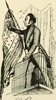 An illustration from Origin and history of the American flag and of the naval and yacht-club signals, seals and arms, and principal national songs of the United States, with a chronicle of the symbols, standards, banners, and flags of ancient and modern nations (1917)