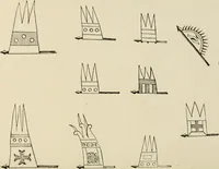 An illustration from Origin and history of the American flag and of the naval and yacht-club signals, seals and arms, and principal national songs of the United States, with a chronicle of the symbols, standards, banners, and flags of ancient and modern nations (1917)