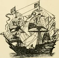 An illustration from Origin and history of the American flag and of the naval and yacht-club signals, seals and arms, and principal national songs of the United States, with a chronicle of the symbols, standards, banners, and flags of ancient and modern nations (1917)