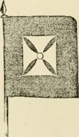 An illustration from Origin and history of the American flag and of the naval and yacht-club signals, seals and arms, and principal national songs of the United States, with a chronicle of the symbols, standards, banners, and flags of ancient and modern nations (1917)
