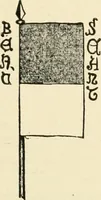 An illustration from Origin and history of the American flag and of the naval and yacht-club signals, seals and arms, and principal national songs of the United States, with a chronicle of the symbols, standards, banners, and flags of ancient and modern nations (1917)