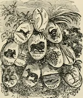 An illustration from Origin and history of the American flag and of the naval and yacht-club signals, seals and arms, and principal national songs of the United States, with a chronicle of the symbols, standards, banners, and flags of ancient and modern nations (1917)
