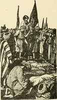 An illustration from Origin and history of the American flag and of the naval and yacht-club signals, seals and arms, and principal national songs of the United States, with a chronicle of the symbols, standards, banners, and flags of ancient and modern nations (1917)