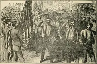 An illustration from Origin and history of the American flag and of the naval and yacht-club signals, seals and arms, and principal national songs of the United States, with a chronicle of the symbols, standards, banners, and flags of ancient and modern nations (1917)