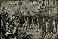 An illustration from Origin and history of the American flag and of the naval and yacht-club signals, seals and arms, and principal national songs of the United States, with a chronicle of the symbols, standards, banners, and flags of ancient and modern nations (1917)