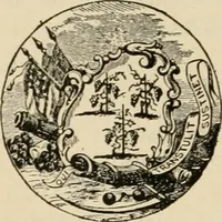 An illustration from Origin and history of the American flag and of the naval and yacht-club signals, seals and arms, and principal national songs of the United States, with a chronicle of the symbols, standards, banners, and flags of ancient and modern nations (1917)