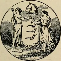 An illustration from Origin and history of the American flag and of the naval and yacht-club signals, seals and arms, and principal national songs of the United States, with a chronicle of the symbols, standards, banners, and flags of ancient and modern nations (1917)