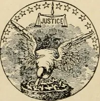 An illustration from Origin and history of the American flag and of the naval and yacht-club signals, seals and arms, and principal national songs of the United States, with a chronicle of the symbols, standards, banners, and flags of ancient and modern nations (1917)