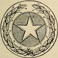 An illustration from Origin and history of the American flag and of the naval and yacht-club signals, seals and arms, and principal national songs of the United States, with a chronicle of the symbols, standards, banners, and flags of ancient and modern nations (1917)