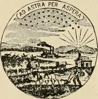An illustration from Origin and history of the American flag and of the naval and yacht-club signals, seals and arms, and principal national songs of the United States, with a chronicle of the symbols, standards, banners, and flags of ancient and modern nations (1917)