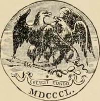 Picture 55 of 81 from Origin and history of the American flag and of the naval and yacht-club signals, seals and arms, and principal national songs of the United States, with a chronicle of the symbols, standards, banners, and flags of ancient and modern nations (1917), leaf 272