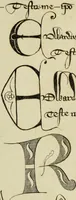 An illustration from The origin and progress of writing, as well hieroglyphic as elementary : illustrated by engravings taken from marbles, manuscripts and charters, ancient and modern : also some account of the origin and progress of printing (1803)