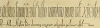 An illustration from The origin and progress of writing, as well hieroglyphic as elementary : illustrated by engravings taken from marbles, manuscripts and charters, ancient and modern : also some account of the origin and progress of printing (1803)