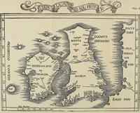 An illustration from Origins of English history (1890)