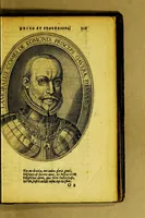 An illustration from Origo & historia belgicorum tumultuum. : Immanissimaeque crudelitatis per Cliviam & VVestphaliam patratae fidelissime conscripta & tabellis aeneis repraesentata: accedit Historia de furoribus gallicis. (1619)