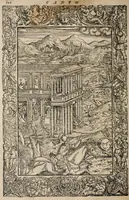 An illustration from Orlando furioso. / (1556)